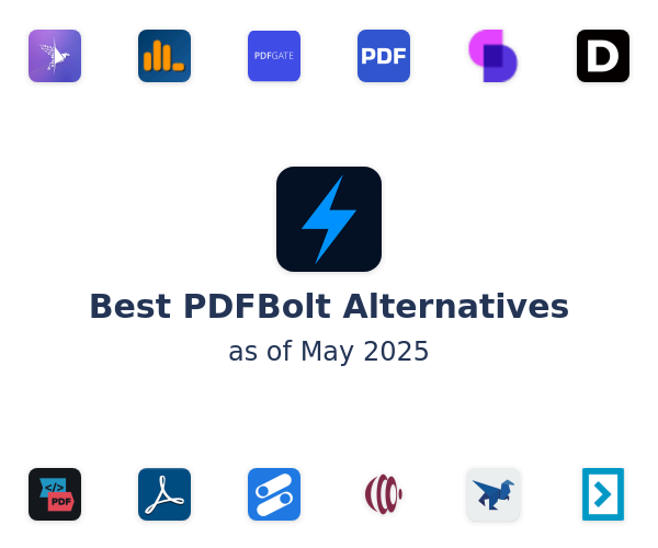 Best PDFBolt Alternatives