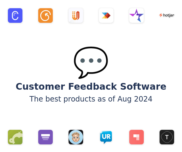 The best Customer Feedback products