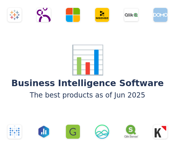 The best Business Intelligence products