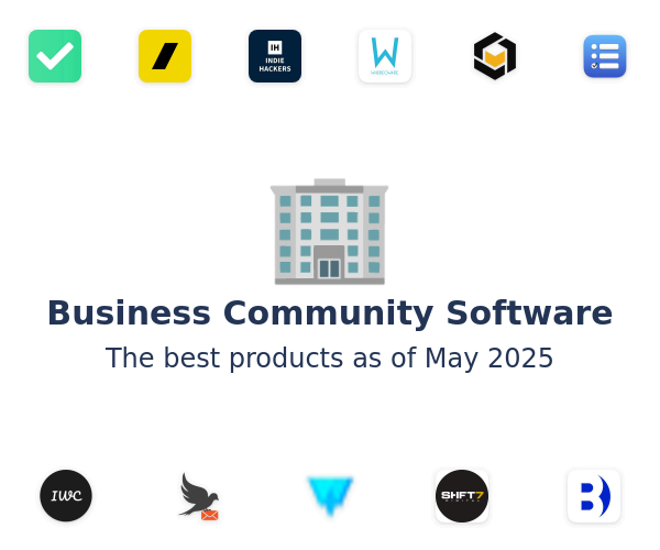 The best Business Community products
