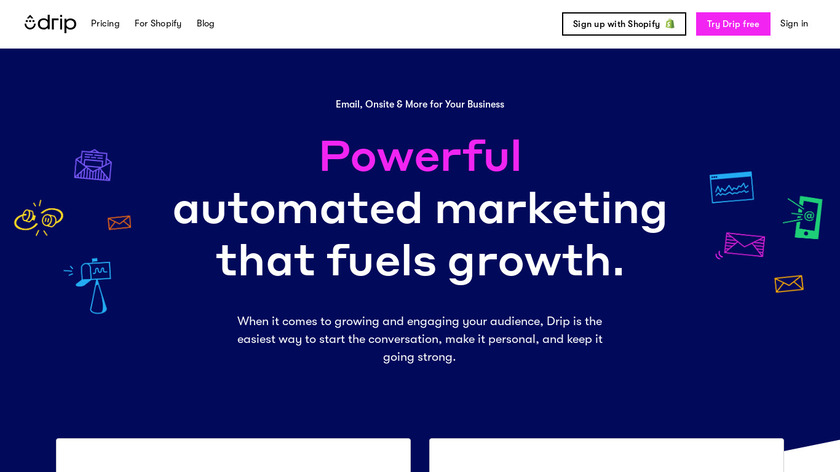 Drip Landing Page