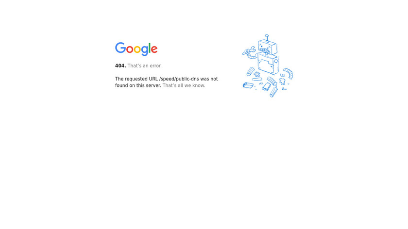 Google Public DNS Landing Page
