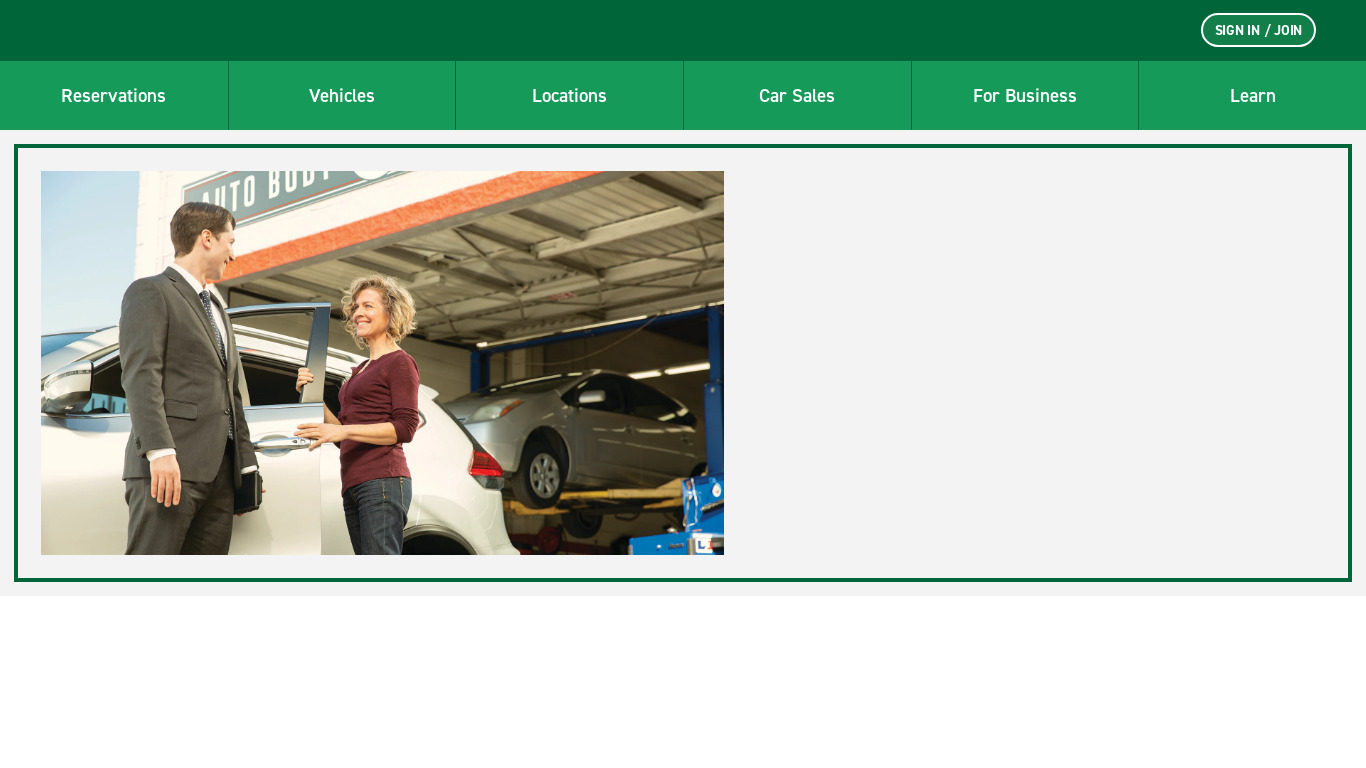 ClaimsEnterprise Landing page