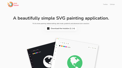 SVG Splash image