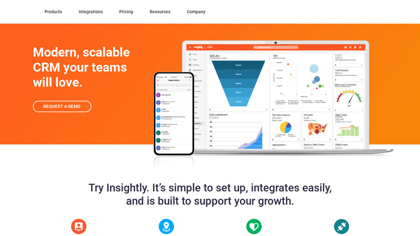Insightly Landing Page