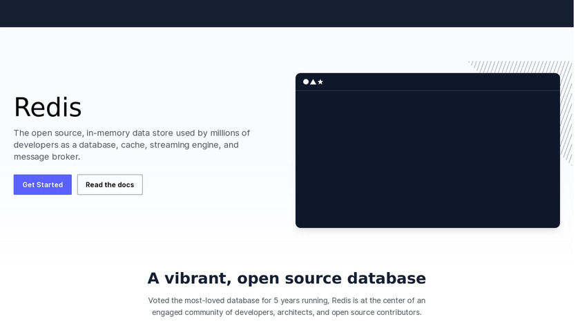 Redis Landing Page
