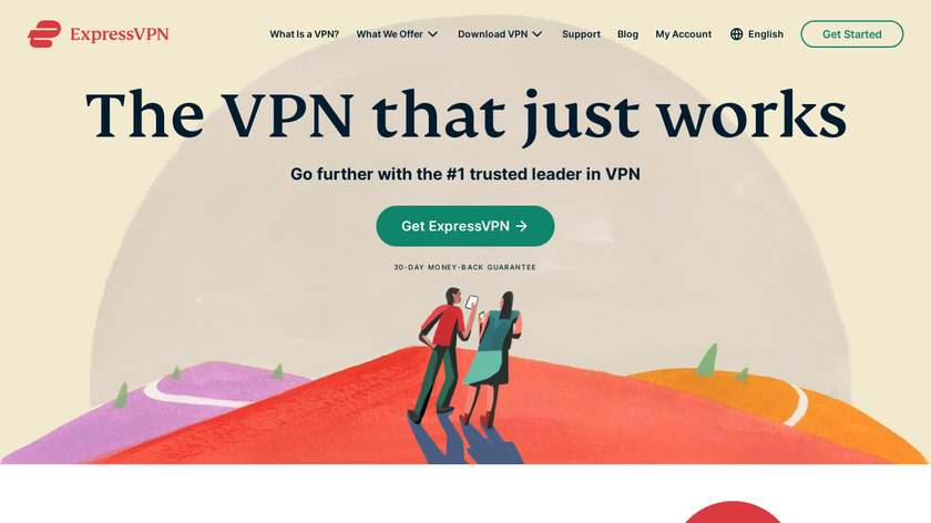 ExpressVPN Landing Page