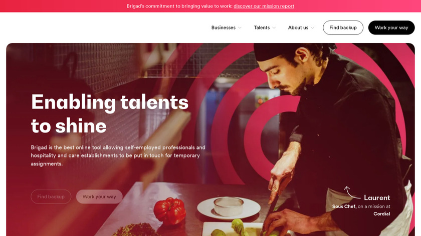 Brigad Landing Page Brigad Landing Page