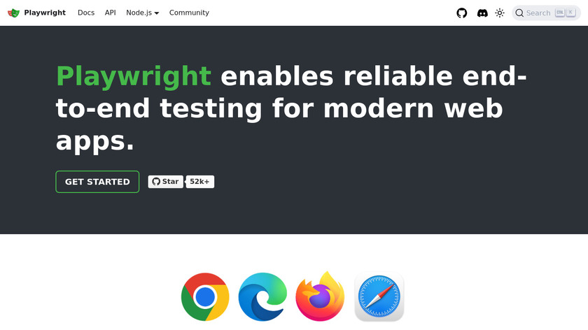 Playwright Landing Page