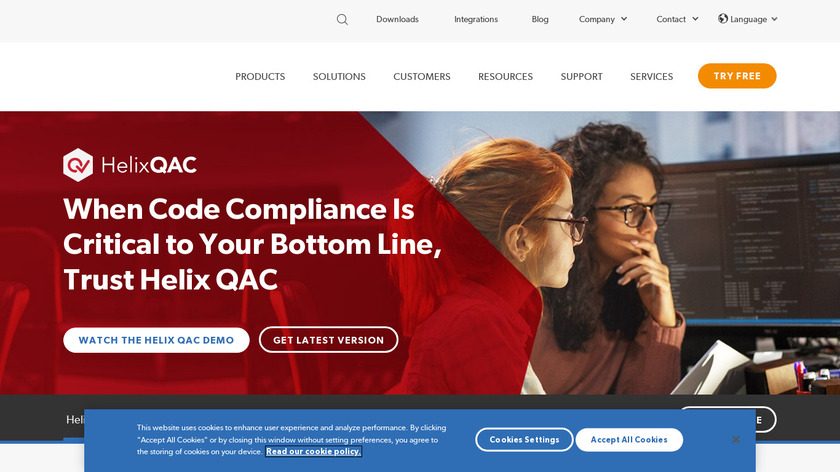 Perforce Helix QAC Landing Page