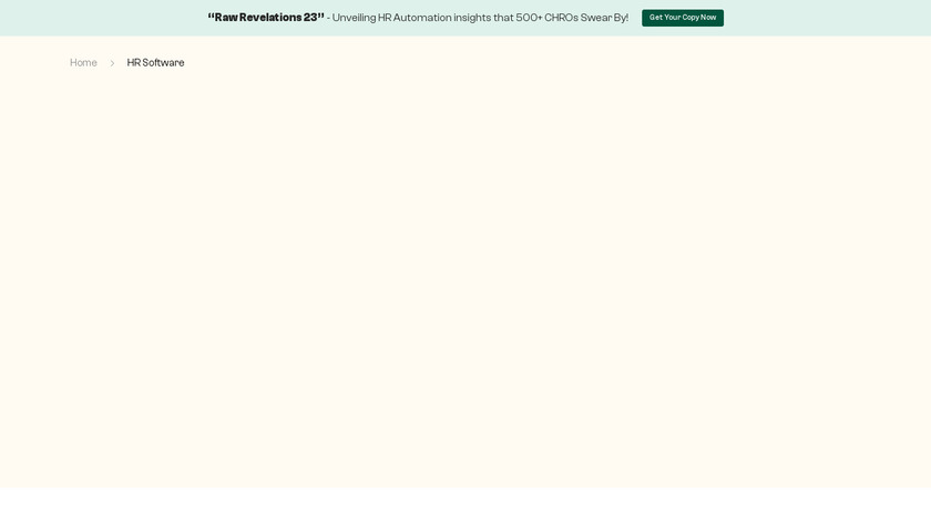 HROne – Complete HR Software Landing Page