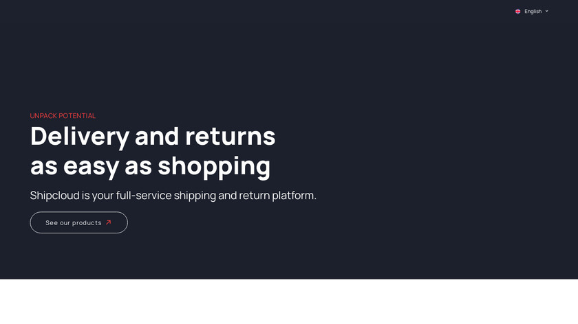 Shipcloud Landing Page