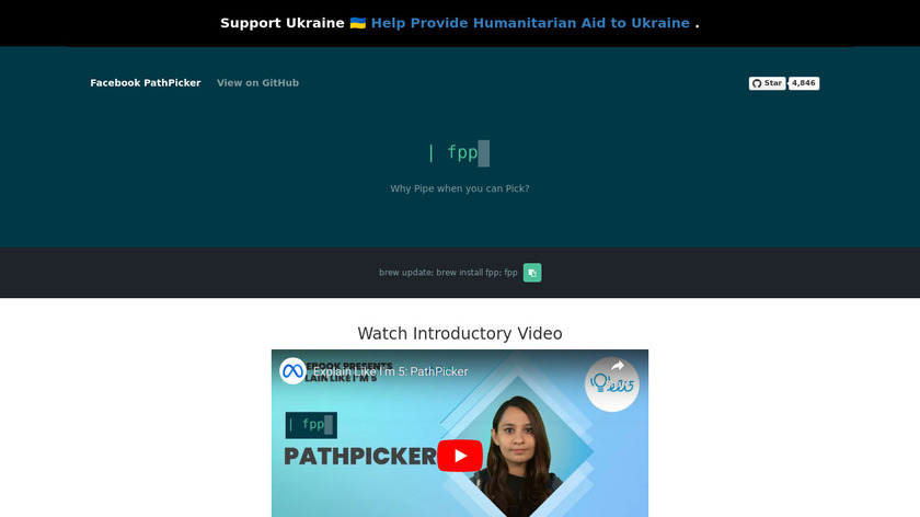 Facebook PathPicker Landing Page