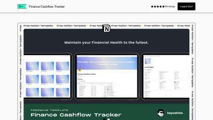 Finance Cashflow Tracker image