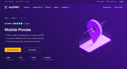 Mobile Proxies by Oxylabs image