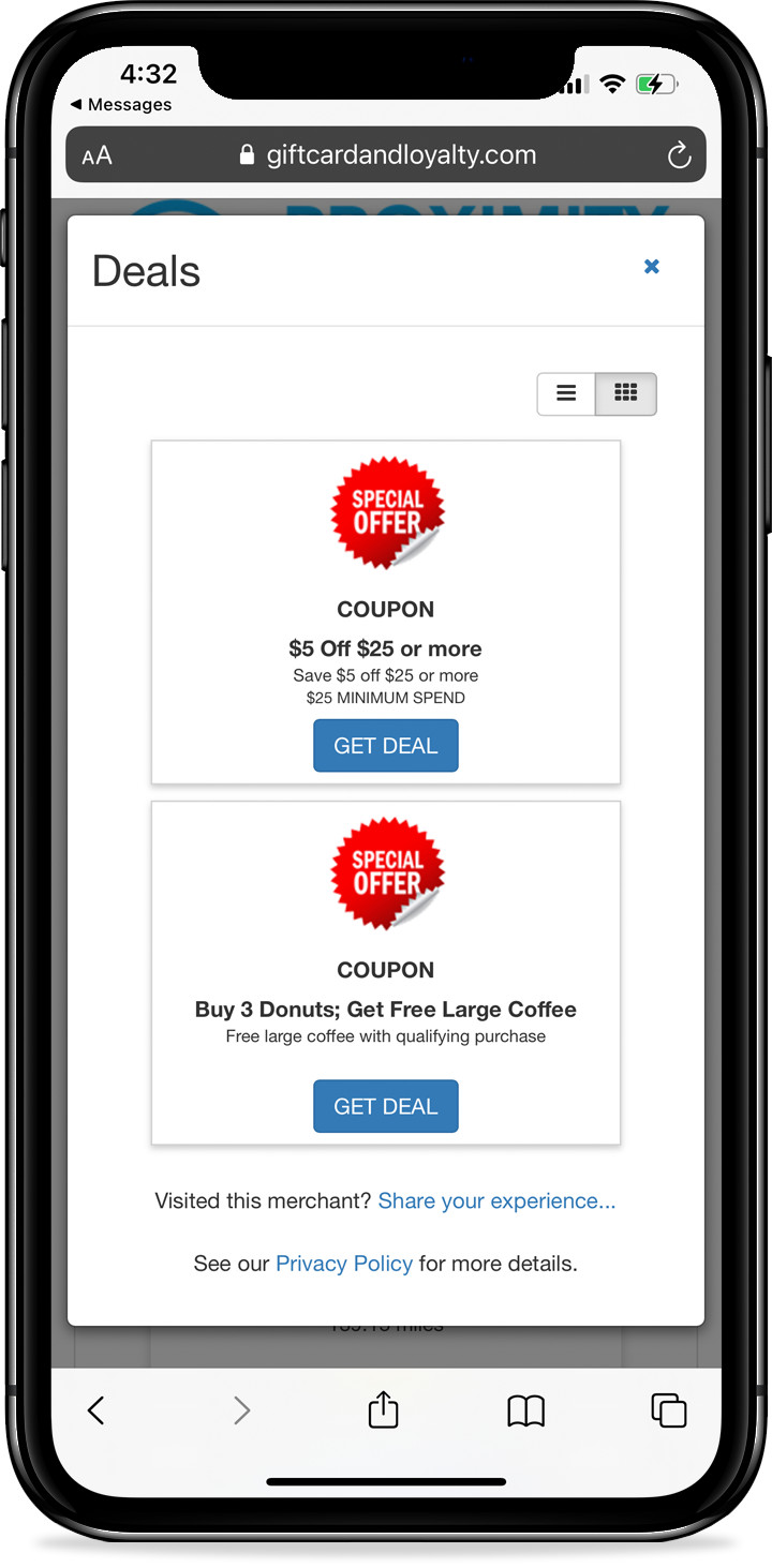 Preferred Patron Mobile Portal