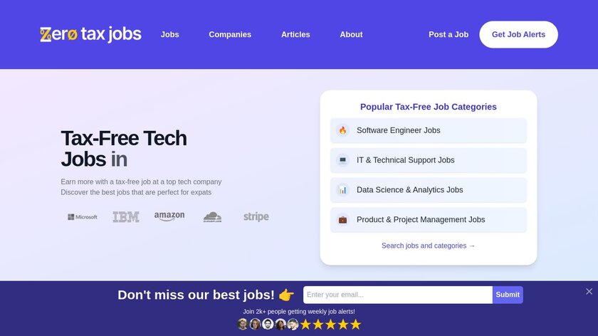 Zero Tax Jobs Landing Page Zero Tax Jobs Landing Page