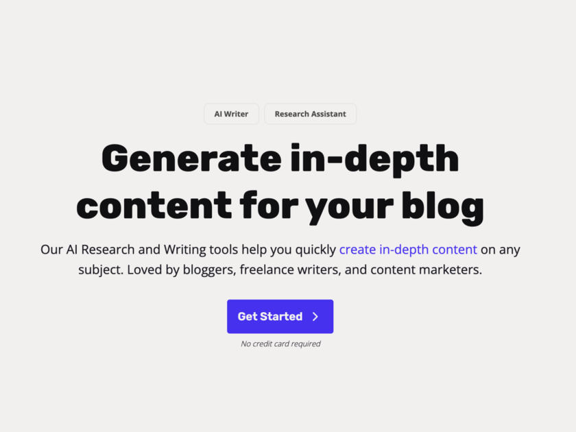 Lede In-depth Blog Post Generator Lede In-depth Blog Post Generator