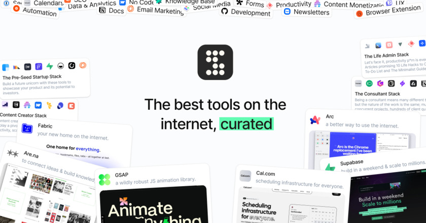 StackRadar The best tools on the internet, curated. StackRadar The best tools on the internet, curated.