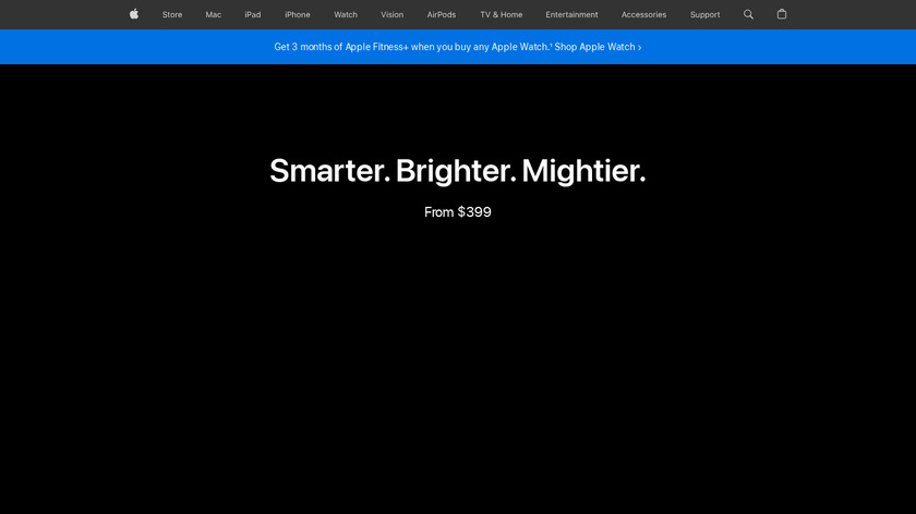 Apple Watch Series 2 Landing Page