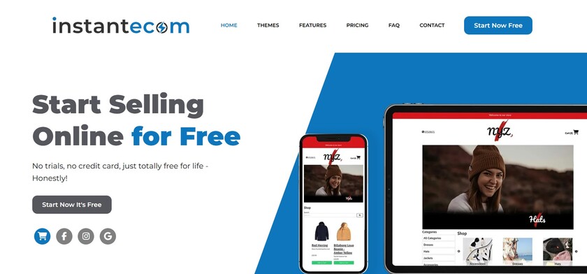 instantecom Landing Page instantecom Landing Page