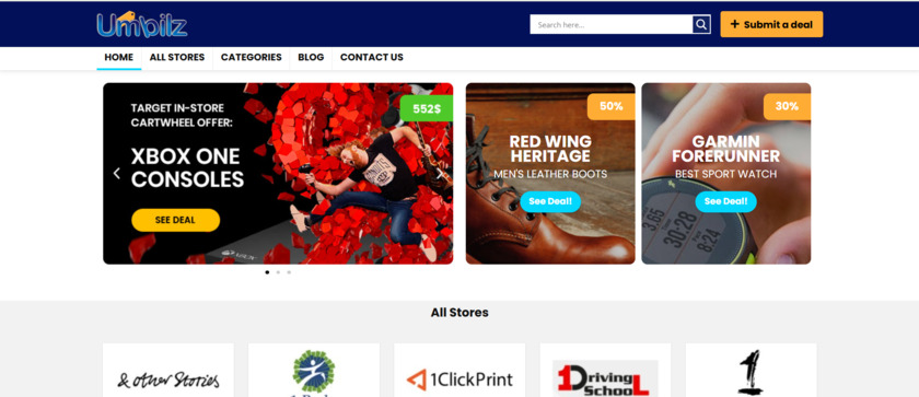Umbilz Landing Page Umbilz Landing Page