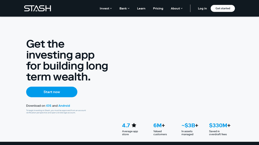 Smart-Save by Stash Landing Page Smart-Save by Stash Landing Page