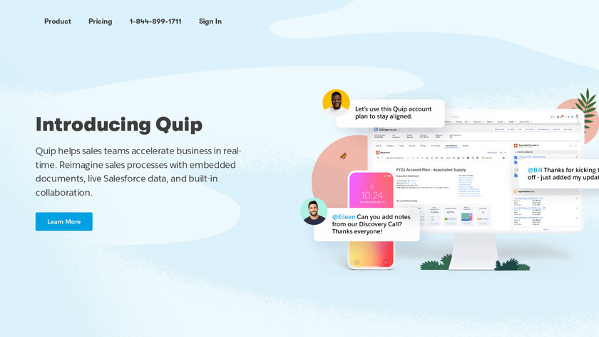 Quip Landing Page