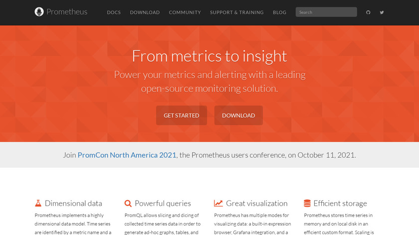 Prometheus Landing Page