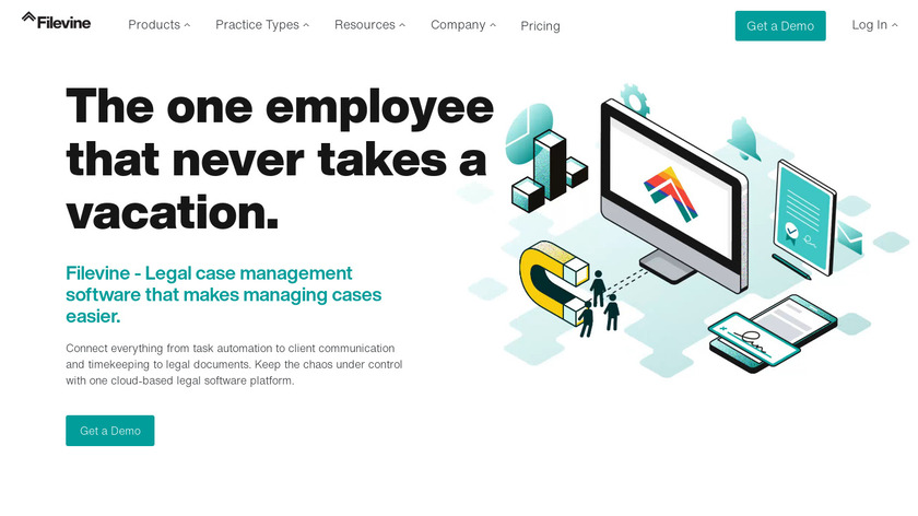 Filevine Landing Page Filevine Landing Page