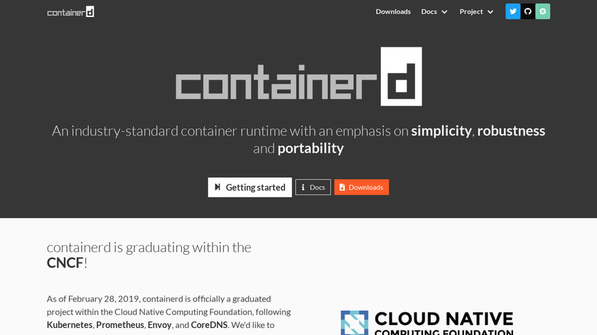 containerd Landing Page