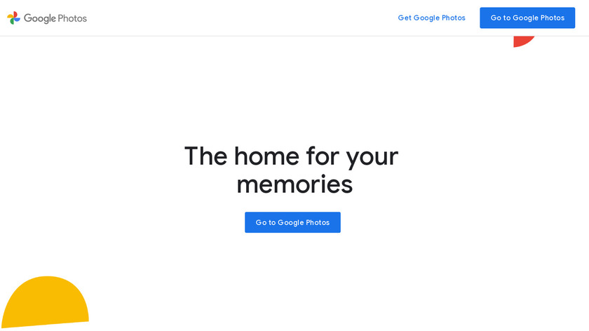 Google Photos Landing Page