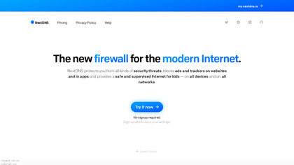 NextDNS screenshot