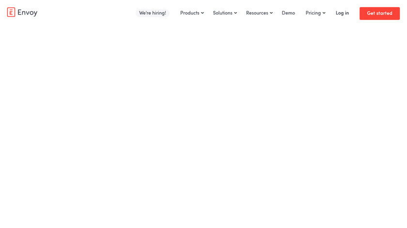 Envoy Landing Page