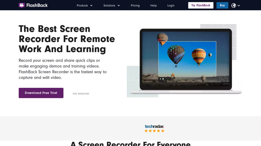 FlashBack Landing Page